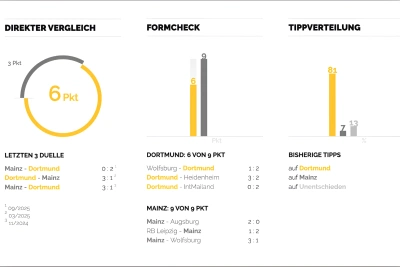 Statistiken und Diagramme zur Spielanalyse in einem WM Tippspiel