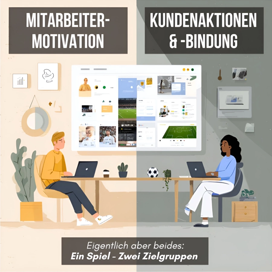 WM Tippspiel für Mitarbeiter und Kunden mit internen Teamaktionen und externen Marketingkampagnen